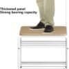 Comfortable standing on a wooden platform with thickened panel and strong bearing capacity.