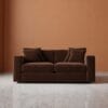 Althaea 3 Seater Sofa - Chocolate Brown