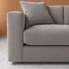 Althaea 3 Seater Sofa - Light Grey - Thumbnail Image 4