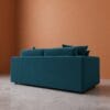 Althaea 3 Seater Sofa - Teal Blue - Thumbnail Image 4