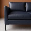 Aravali 2 Seater Sofa - Navy Blue Leatherette - Thumbnail Image 3