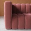 Calmora 2 Seater Sofa - Blush Pink Velvet - Thumbnail Image 3