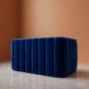 Calmora 2 Seater Sofa - Cobalt Blue Velvet - Thumbnail Image 2