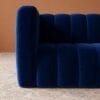 Calmora 2 Seater Sofa - Cobalt Blue Velvet - Thumbnail Image 3