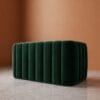 Calmora 2 Seater Sofa - Emerald Green Velvet - Thumbnail Image 4