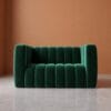 Calmora 2 Seater Sofa - Emerald Green Velvet