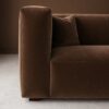Cushora 2 Seater Sofa - Chocolate Brown Velvet - Thumbnail Image 2