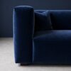 Cushora 2 Seater Sofa - Cobalt Blue Velvet - Thumbnail Image 4