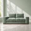 Denver 2 Seater Sofa - Mint Green Velvet