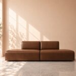 Dudley 4 Seater Sofa - Brown