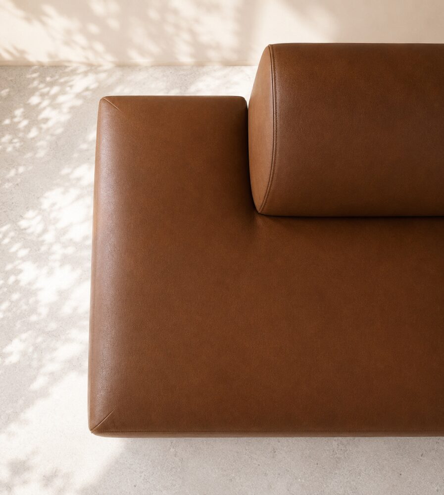 Dudley 4 Seater Sofa - Brown - Image 3