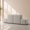 Dudley 4 Seater Sofa - Light Grey Boucle - Thumbnail Image 3