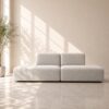 Dudley 4 Seater Sofa - Light Grey Boucle