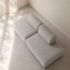 Dudley 4 Seater Sofa - Light Grey Boucle - Thumbnail Image 2