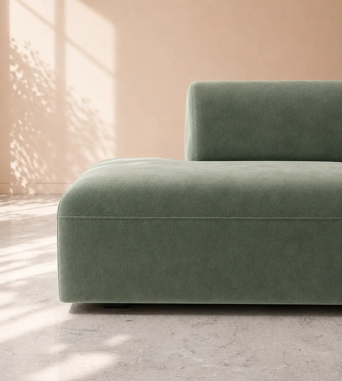 Dudley 4 Seater Sofa - Mint Green - Image 3