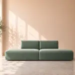 Dudley 4 Seater Sofa - Mint Green