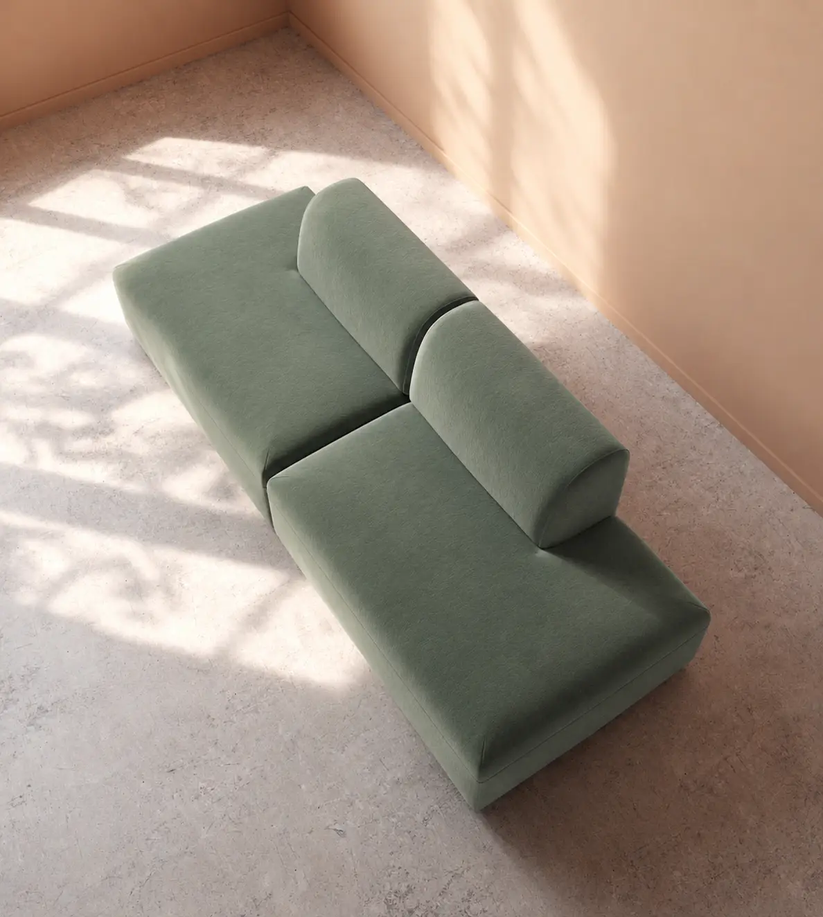Dudley 4 Seater Sofa - Mint Green - Image 5