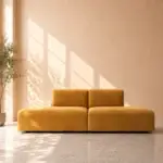 Dudley 4 Seater Sofa - Mustard