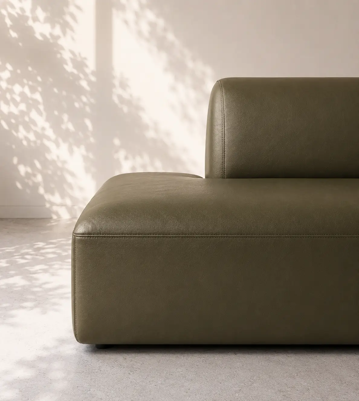 Dudley 4 Seater Sofa - Olive Green - Image 4