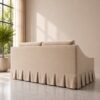 hambleton 2 Seater Sofa - Beige Velvet - Thumbnail Image 3