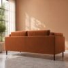 Indora 2 Seater Sofa - Rust Suede - Thumbnail Image 2