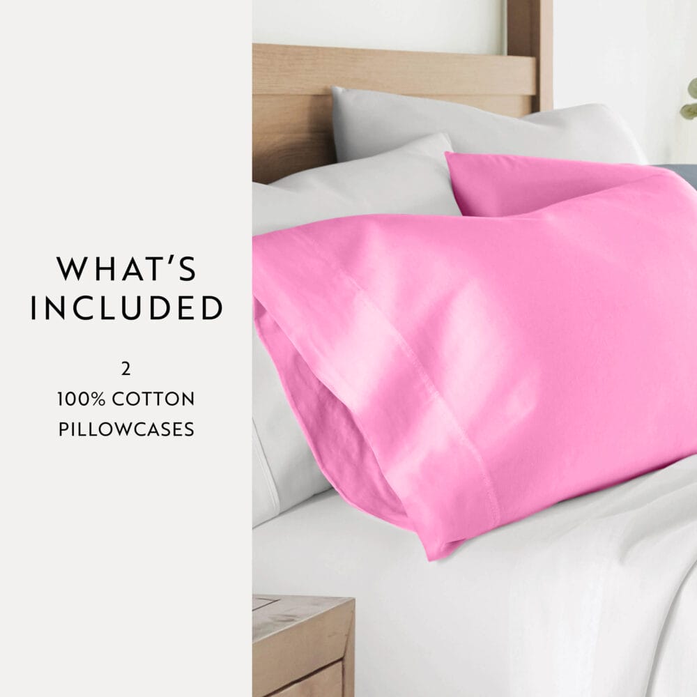 Pillow Cover - Barbie Pink - Image 2