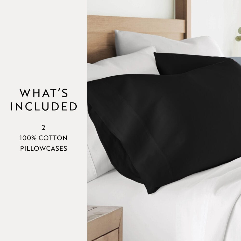 Pillow Cover - Black - Image 3