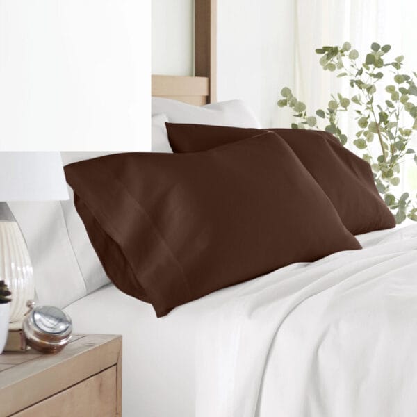 Pillow Cover - Chocolate Brown