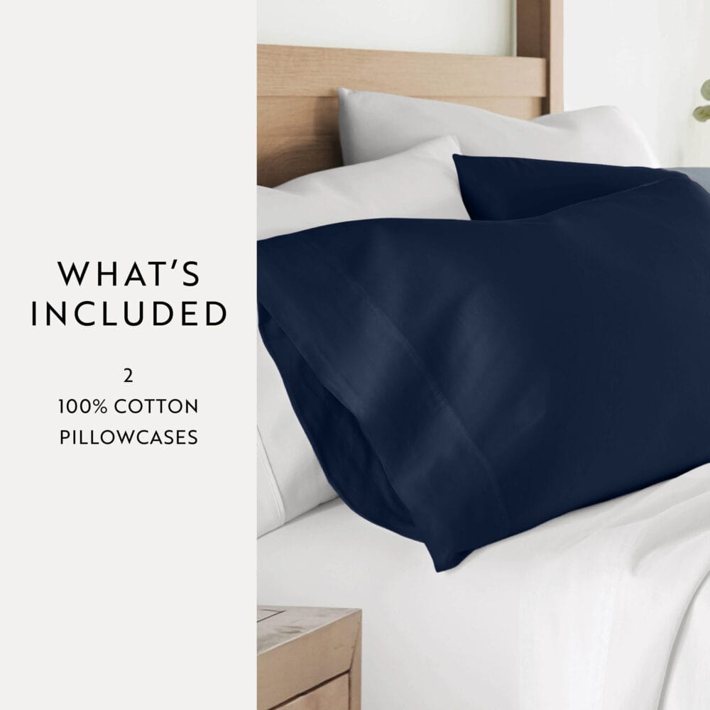 Pillow Cover - Navy Blue - Image 3