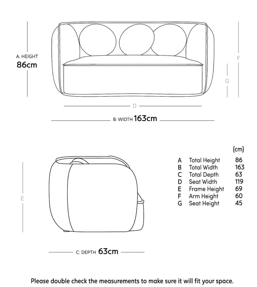 Santena 2 Seater Sofa - Dark Purple Velvet - Image 6