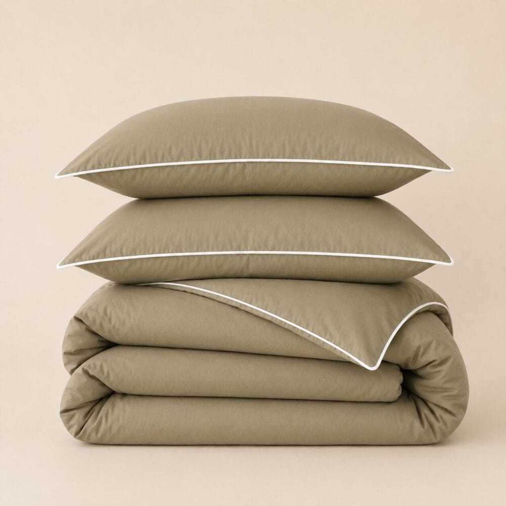 Comforter Cover with Pillow Cover - Sand - Image 4