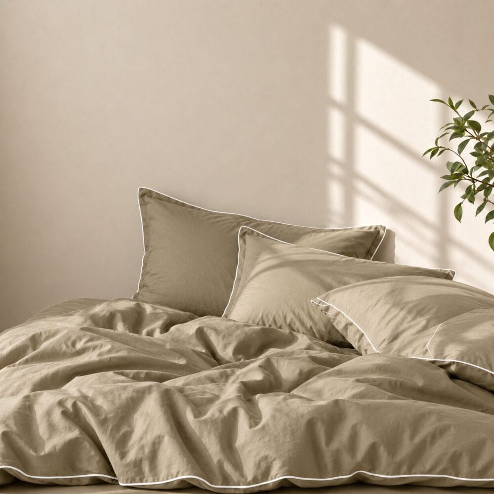 Comforter Cover with Pillow Cover - Sand - Image 6