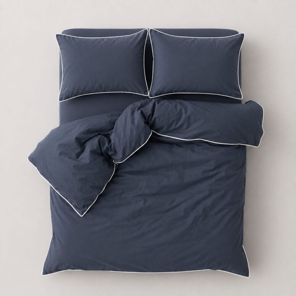 Comforter Cover with Pillow Cover - Stone - Image 1