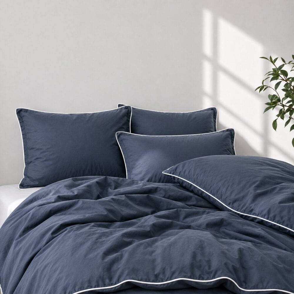 Comforter Cover with Pillow Cover - Stone - Image 3