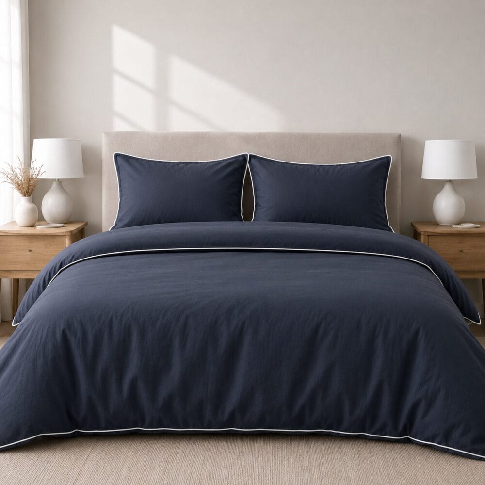 Comforter Cover with Pillow Cover - Stone - Image 2
