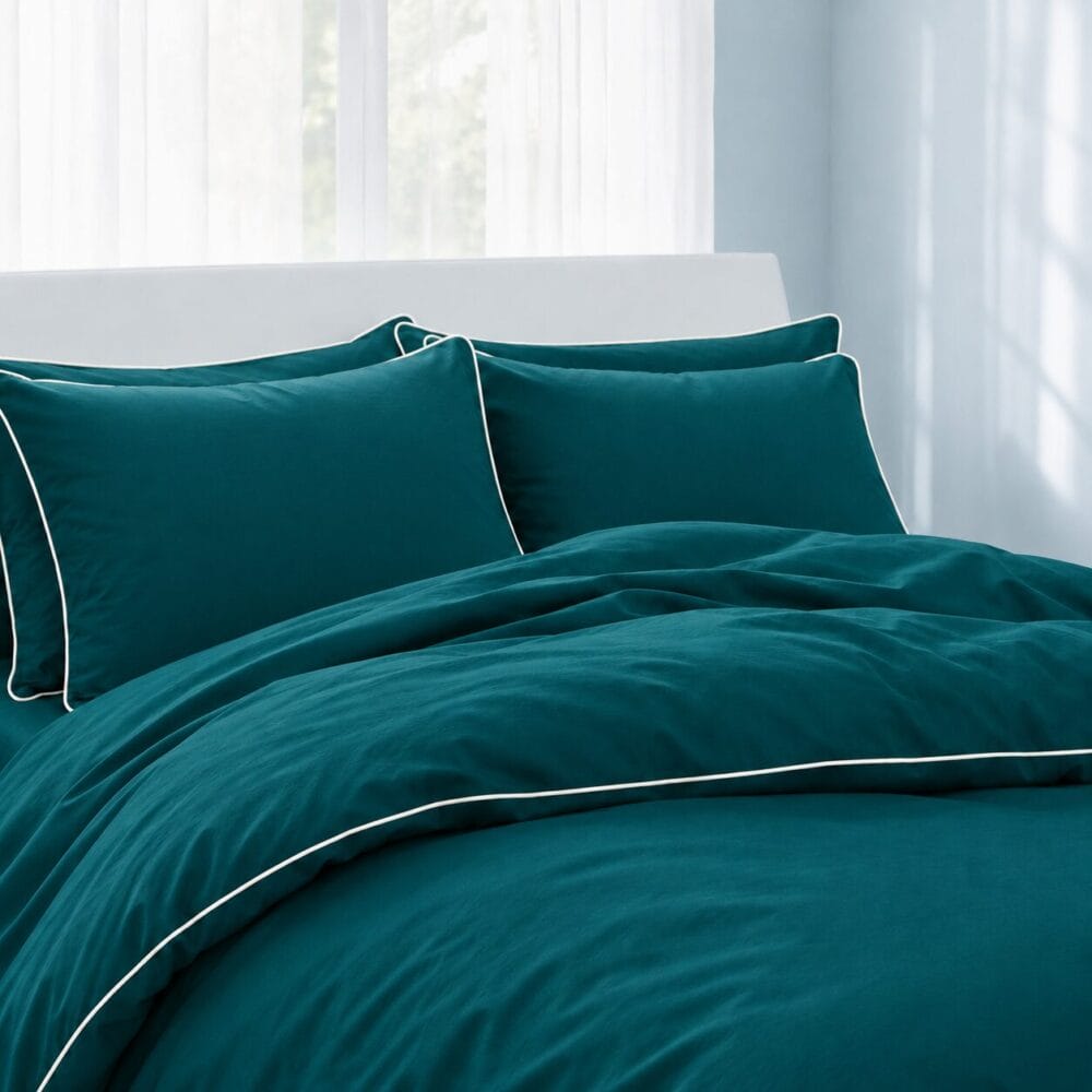Comforter Cover with Pillow Cover - Teal - Image 5