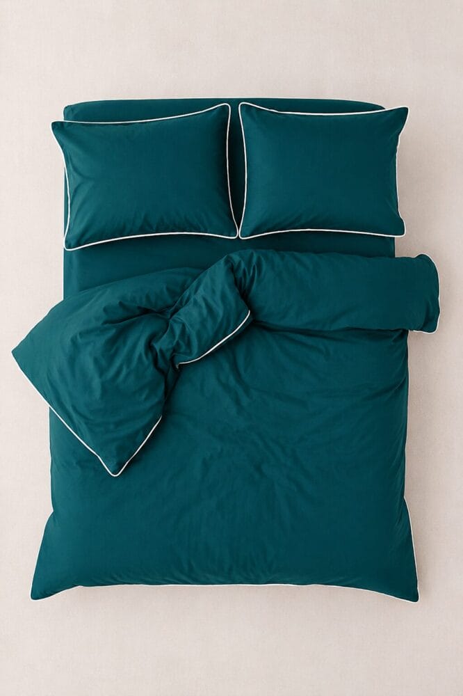 Comforter Cover with Pillow Cover - Teal - Image 1