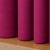 Premium Blackout Eyelet Curtain - Magenta colour - Thumbnail Image 2