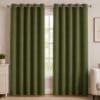 Premium Blackout Eyelet Curtain - Fern colour