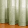 Ombre Sheer Eyelet Curtain - Fern colour - Thumbnail Image 3