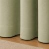 Premium Blackout Eyelet Curtain - Pistachio colour - Thumbnail Image 2