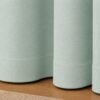 Premium Blackout Eyelet Curtain - Seafoam colour - Thumbnail Image 2