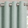 Premium Blackout Eyelet Curtain - Seafoam colour - Thumbnail Image 3