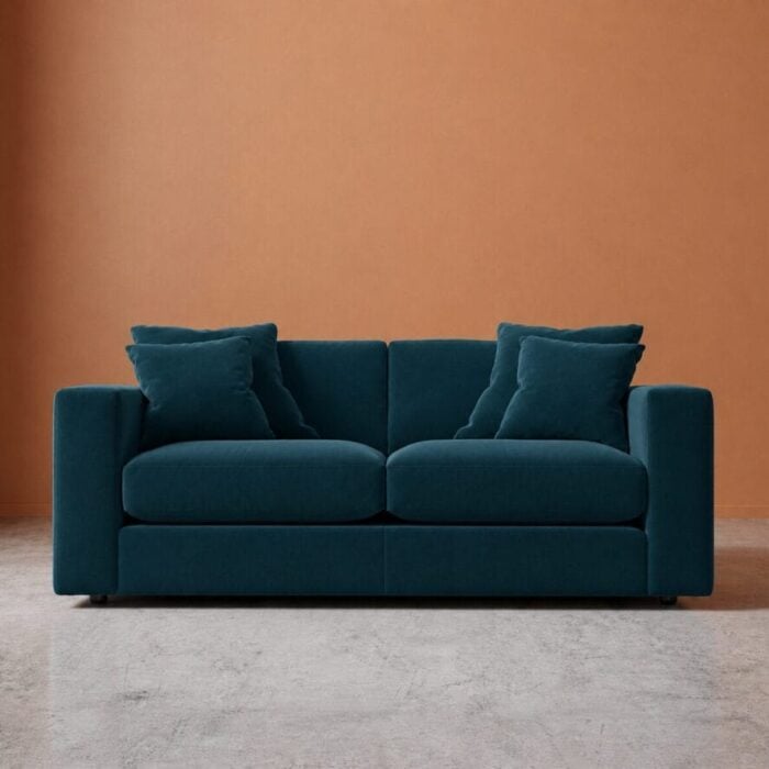 Althaea 3 Seater Sofa - Teal Blue