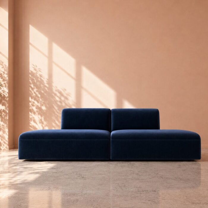 Dudley 4 Seater Sofa - Dark Blue