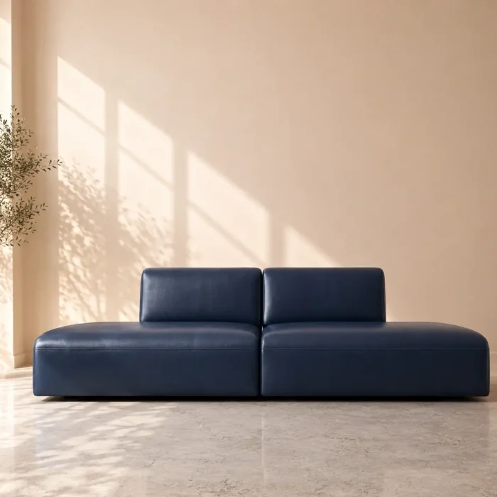 Dudley 4 Seater Sofa - Navy Blue